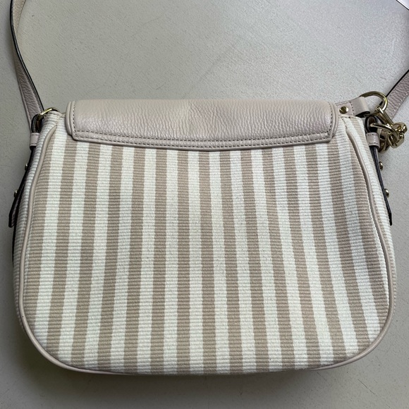 Kate Spade Handbag light Beige W/Beige Stripes Leather - Picture 5 of 16